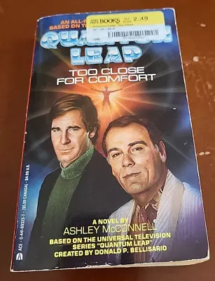 Quantum Leap : Too Close For Comfort By Ashley McConnell (1993 Mass Market) • $0.99