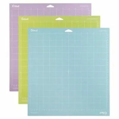 $18.99 • Buy Cricut Tools Accessories Variety 3 Pack Adhesive Cutting Mat 12  X 12  2002217