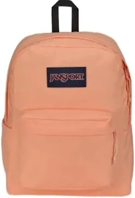 JanSport Superbreak One Backpack PEACH New With Tag • £37.99