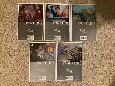 Civil War: Front Line (Marvel 2006) # 1 - 9 Complete Run.  • $11