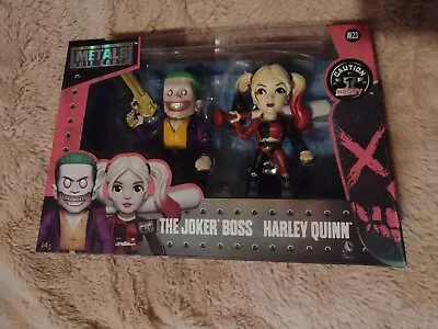 Metals Die Cast The Joker Boss & Harley Quinn Brand New • $0.99