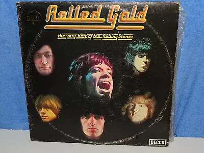 The Rolling Stones : Rolled Gold * Orig. 2 X Vinyl * Decca  Aust. 1975 28 Tracks • $38