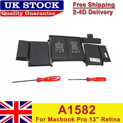 A1582 Genuine Battery For Apple MacBook Pro13  Retina A1502(2015) 020-00009 AAA+ • £36.90