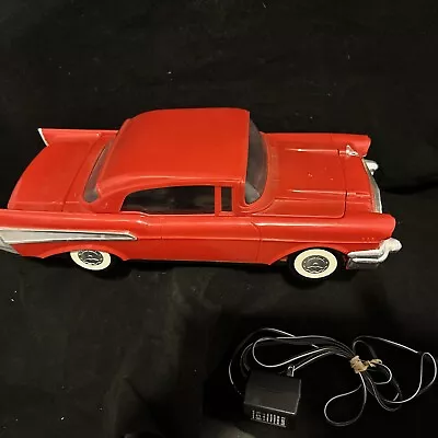 1957 Red Chevy VHS Video Cassette Rewinder 1980 Officially Chevy Licensed WORKS • $148