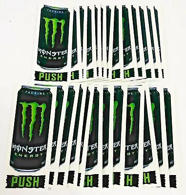 25 Pack Monster Energy Drink Stickers Can Decal  Push  3  Width X 8  Height New • $19.99