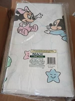 Disney 1st Birthday Lot Of 8 Mickey Minnie Mouse Table Covers New! Beach Vintage • $34.49