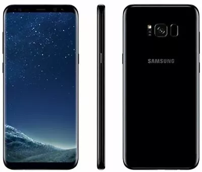 Samsung Galaxy S8 Plus 64GB (G955) Midnight Black - Very Good (Refurbished) • $248.86