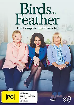 BRAND NEW Birds Of A Feather : Complete ITV Series 1-3 (DVD 3-Disc Set) R4 • $39.95