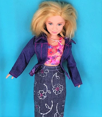£18.43 • Buy Mary Kate And Ashley Olsen Twins Doll Blonde Smiley Face Skirt Jacket Top