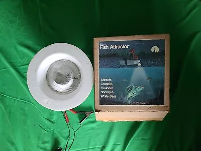 Vintage Brinkmann Q-Beam Fish Attractor Floating 12 Volt Fishing Light • $24.99