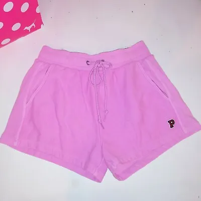 Victoria Secret PINK Shorts XS Pinkish Purple High Waist Campus New  • $37.99