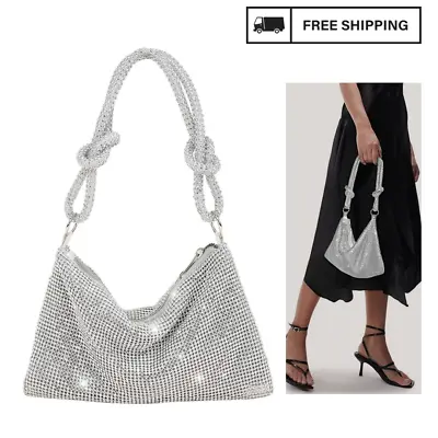 Shoulder Bag Rhinestones Evening Clutch Bag Crystal Purses And Handbag Bags • $32.99