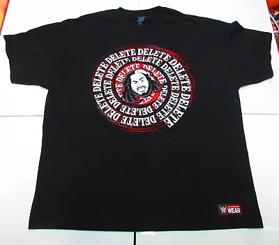 WWE Wrestling Men's Black T-Shirt MATT HARDY Woken Warrior  Delete  Size 2XL • $16.96