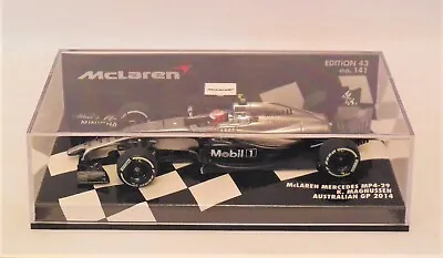 1/43 Minichamps McLaren MP4-29 # 20 Kevin Magnussen 2nd Place 2014 Australian GP • $119.95