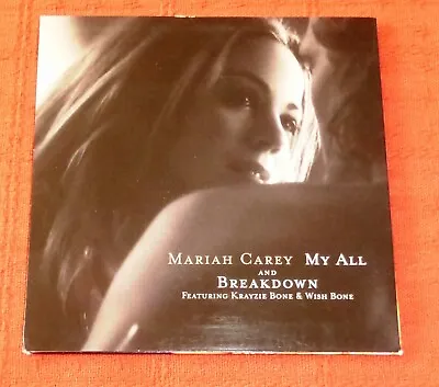 Mariah Carey - CD Single - My All/Breakdown - US Issue From 1998 On Columbia  • $8.69