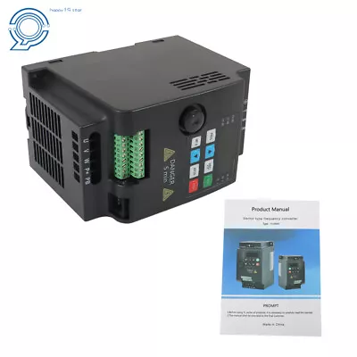 2.2KW 3HP 220V Variable Frequency Drive Inverter CNC VFD VSD Single To 3 Phase • $75.91