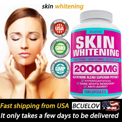 2000MG L-Glutathione Capsule Natural Antioxidant Anti-Aging Skin Whitening • $12.22