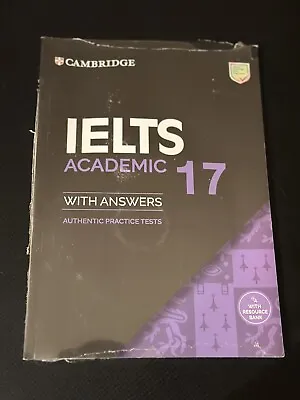 IELTS 17 Academic With Answers And Audio Book (Mixed Media Product) Includes CD • £20.99