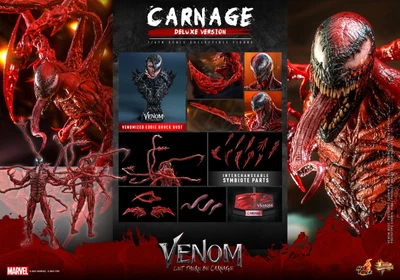 £488 • Buy Hot Toys Venom Let There Be Carnage 1/6 Carnage (Deluxe Version) Figure MMS620 