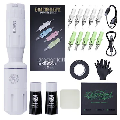 $55.95 • Buy Dragonhawk Wireless Power Supply Battery Tattoo Machine Motor Pen Ink Needles