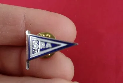 Vintage SRA Pennant Pin Pinback Button Brooch *149-C1 • $10