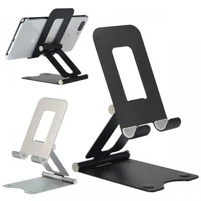 Adjustable Portable Holder Phone Tablet Stand Desktop Mount For Cell Phone IPad • $7.96