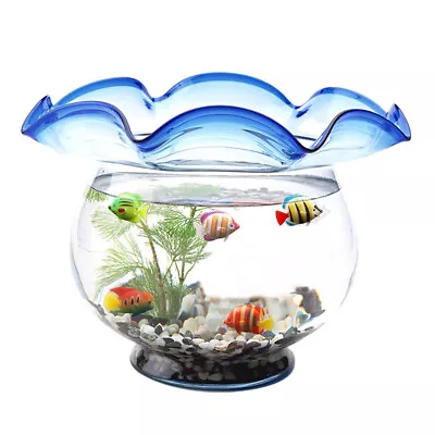 10x Artificial Plastic Small Fake Fish For Aquarium Decoration Tank Decors HOT G • £2.53