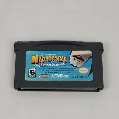 Madagascar: Operation Penguin GameBoy Advance GBA Cartridge • $8.23