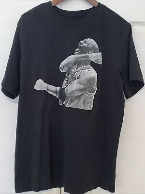 Nike Air Jordan Mens T-Shirt  Large Black Michael Jordan Picture Photo Cotton • $19.99