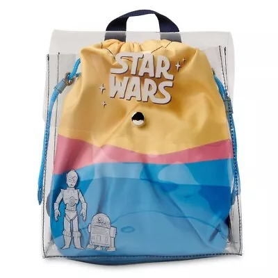 Disney Store Star Wars Swim Bag R2-D2 C-3PO • $23.35