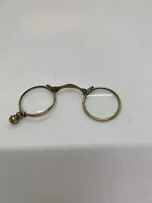 Vintage Opera Glasses Folding Reading Art Deco Lorgnette Antique Parts Or Repair • $65.50