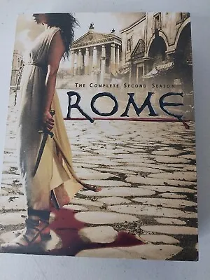 Rome The Complete Second Season 2007 5 DVD Disc Set HBO Home Rated TVMA • $5.40