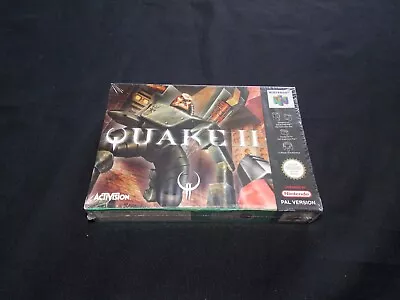 Quake II (2) New & Sealed Nintendo N64 Game PAL - Boxed Post • £399.99