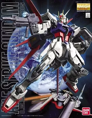 Bandai Hobby SEED Aile Strike Gundam Ver. RM  MG 1/100 Model Kit USA Seller • $50