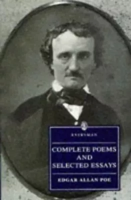 Complete Poems And Selected Essays (Everyman) By Poe Edgar Allan Paperback The • £5.49