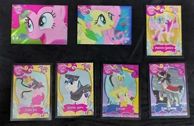My Little Pony Trading Cards Series 2 Gold And Foil Set Of 7 Cards 2013 RARE • $221.11