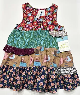 Matilda Jane Paint By Numbers Dress Size 4 Cactus Flower NWT • $29.99