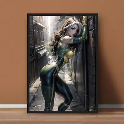 Sexy Rogue X-men Marvel Comic MCU Art Anime Poster Print - No Frame • $24.99