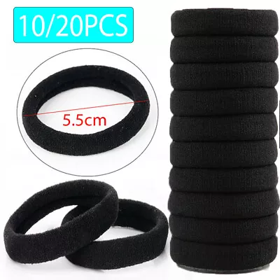 £2.39 • Buy 10 20PCS THICK STRONG Women Girls School Endless Hair Elastics Bobbles Bands UK