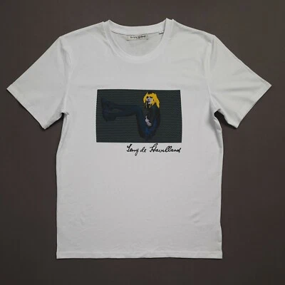 £25 • Buy Terry De Havilland Margaux Pop White T-Shirt One Size Loose Fit P2P 21  Organic 