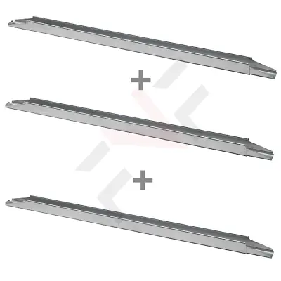 3 X IKEA Bed Mid-beam Central Support Galvanised Adjustable Length Max 203cm • £82.29