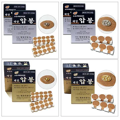 TAEYANG Acupoint Hand Therapy Aluminum Acupuncture Press Pellet Orient Medicine • $16.98