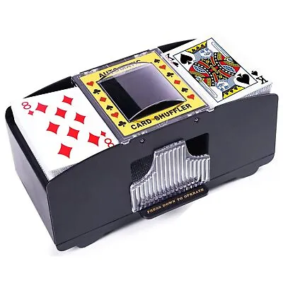 Automatic Card Shuffler Battery Operated Card Dealer Machine Electri... • $24.01