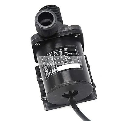 12V DC Mini Brushless Magnetic Hot Water Pump High Temp 100 Degrees C ZC-T40 • $29.25