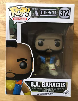 Funko POP! The A Team: B.A. BARACUS #372 (Vaulted/Retired) W/Box Protector • £38.57