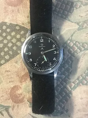 Omega WWW Dirty Dozen British Military Mechanical Swiss Made 1940’s Watch • $4050