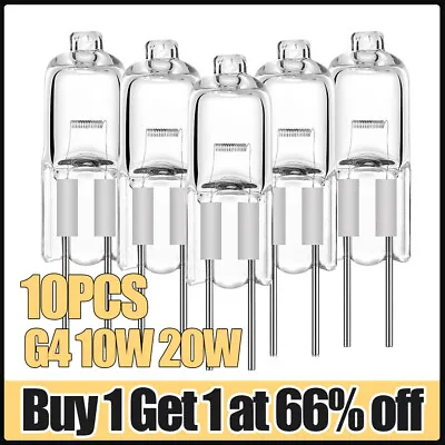 10X G4 Halogen Capsule LED Light Bulb Replace Bulbs Lamps AC 2Pin - 12V 10W-20W • £3.48