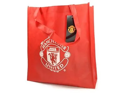 Manchester United REUSABLE ECO-FRIENDLY GROCERY STRONG TOTE SHOPPING BAG • £9.99