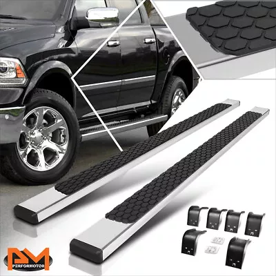 For 09-24 Dodge RAM 1500-3500 Crew Cab 5 Side Step Nerf Bar Running Board Chrome • $150.89