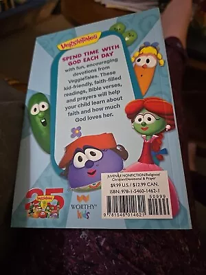 VEGGIE TALES: My Time With God: 365 Daily Devos For Girls (25th Anniversary) • $8.50